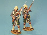 2 Gordon Highlanders At Ready