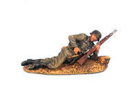 Heer Infantry Laying Loading Rifle