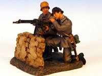 Maxim-MG 08 mit 2 Mann Bedienung