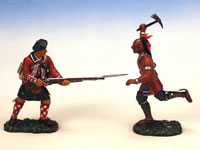 Indianer und Schotte im Zweikampf (Set&nbsp;2)