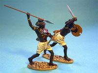 2 Beja Warriors Charging