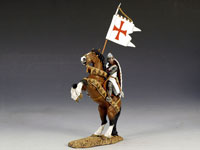 Mounted Templar with Banner
