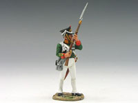 Grenadier stehend bereit