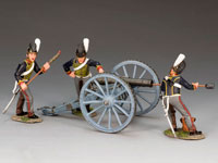 Royal Horse Artillery, Gun Set in Action