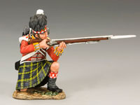 Gordon Highlanders Kneeling Firing