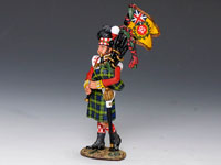 Gordon Highlanders Bagpiper