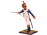 French Line Infantry Officer Pointing Sword