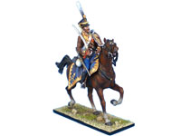 Russischer Akhtyrsky Husar mit S�bel