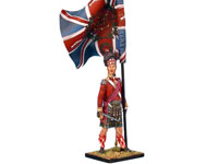 92nd Gordon Highlander Standard Bearer - Regimental Colors