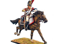 French 5th Cuirassiers Trooper with Carbine Charging