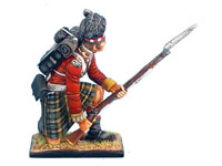 92nd Gordon Highlander Kneeling to Repel