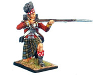 92nd Gordon Highlander Kneeling Firing