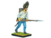 Austrian Hahn Grenadier Advancing Leveled Musket