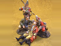 Tod des Gen. Wolfe (4 Figuren)