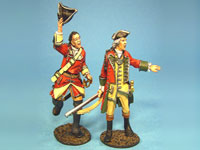 Lt. Brown und Offizier