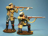 French Marines Campaign Dress, Firing #1