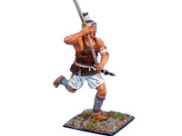 Ashigaru Charging with Raised Naginata