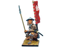 Ashigaru Kneeling with Nagae Yari - Oda Clan
