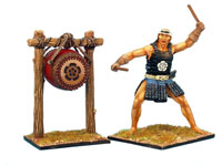 Drummer with Great Battle Drum - Oda Clan