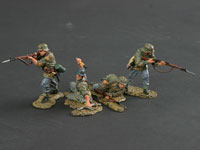 4 Mann Kampfgruppe Division HG (Normandie)