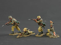 4 Mann Kampfgruppe Division HG (Afrika/Italien)