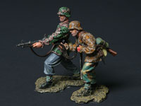 2 Mann MG34-Set, Normandie 1944