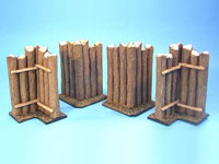 4 Eckpalisaden f�r Fort
