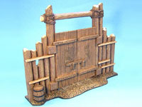 Holztor f�r Fort