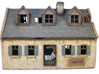 Haus aus Plancenoit I (limitiert auf 100 Stück, Dach und Dachboden abnehmbar)