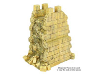 Damaged Wall Sections (2 pcs.)                     