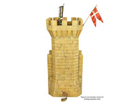 Tower with Flag Section                                 