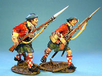 42nd Regiment of Foot, advancing