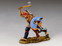 Indianer mit Tomahawk