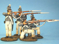 Scott's Brigade 4 Figuren schiessend