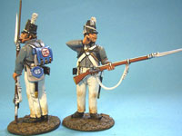 Scott's Brigade 2 Figuren stehend ladend