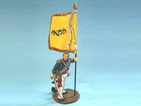 Scott's Brigade Offizier mit Regimentsfahne