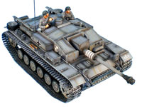 Sturmgesch�tz III Ausf. F with Ostketten