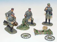 76mm Graben-M�rser mit 4 Mann Bedienung