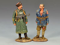 Cosack Feldgendarmerie with Prisoner