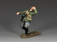 German Officer being shot