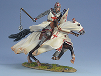 Crusader with Morningstar, white version