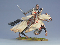 Crusader with Sword, white version