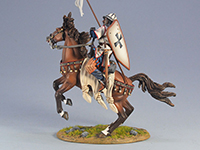 Crusader with Lance, white version