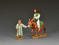 Jesus enters Jerusalem
